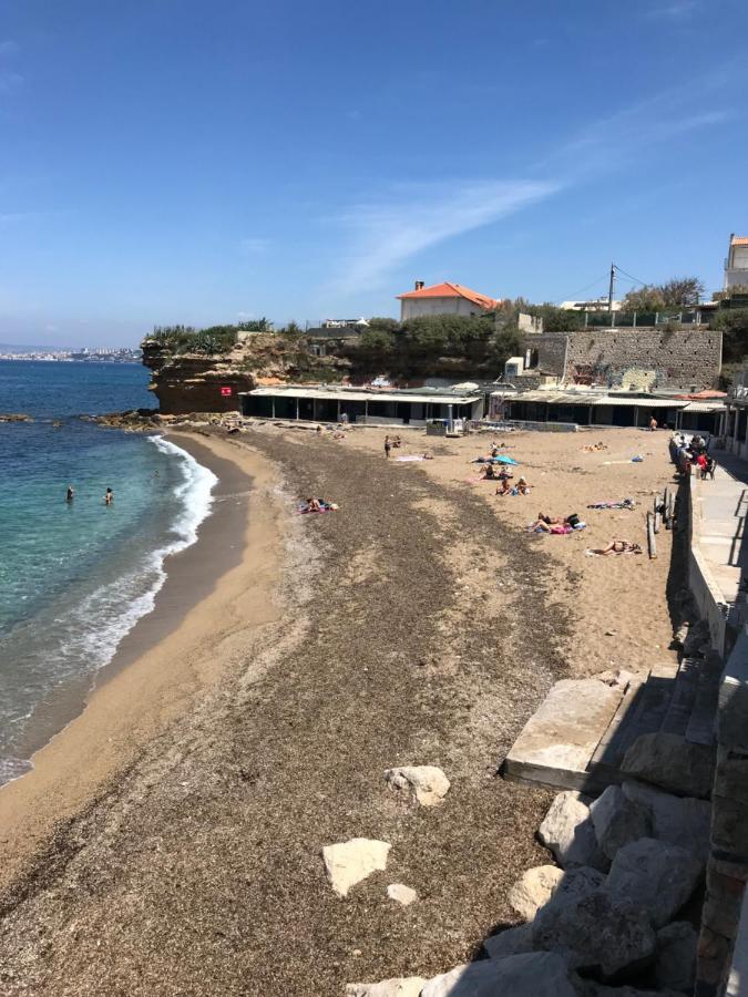 Le Cabanon Bleu Sur La Plage Marsiglia Esterno foto